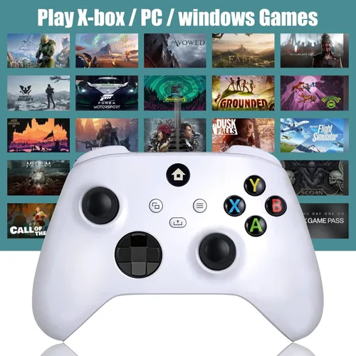 Vista 6 de Ciresp Controlador con cable compatible con Xbox One Series XS controlador de juego de PC compatible con Windows 111087 USB Gamepad con joystick