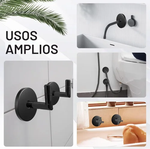Vista 6 de LEIFIDE Brida de brazo de ducha extra grande de 4 pulgadas de diámetro exterior, reemplazo universal, brazo de ducha moderno, placa grande