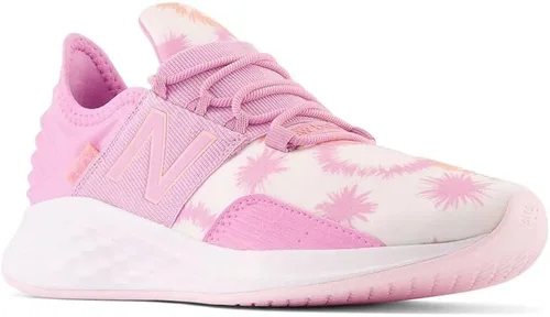 Vista 4 de New Balance Tenis de correr Fresh Foam Roav V1 con cordones para niños