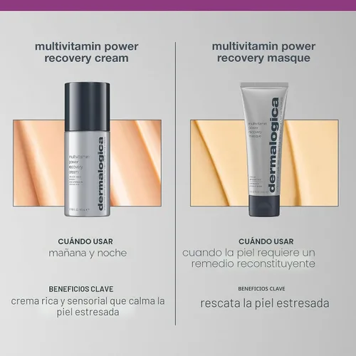 Vista 6 de Dermalogica Máscara de recuperación de energía multivitamínica, máscara facial antienvejecimiento con vitamina C y ácido láctico, restaura y repara