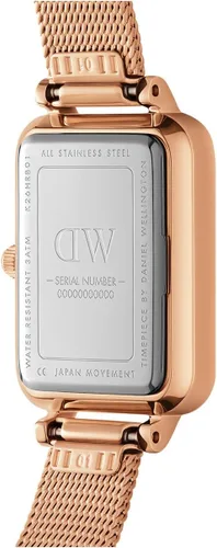 Vista 3 de Daniel Wellington Reloj Cuadro Oro Doble Chapado Acero Inoxidable (316L)