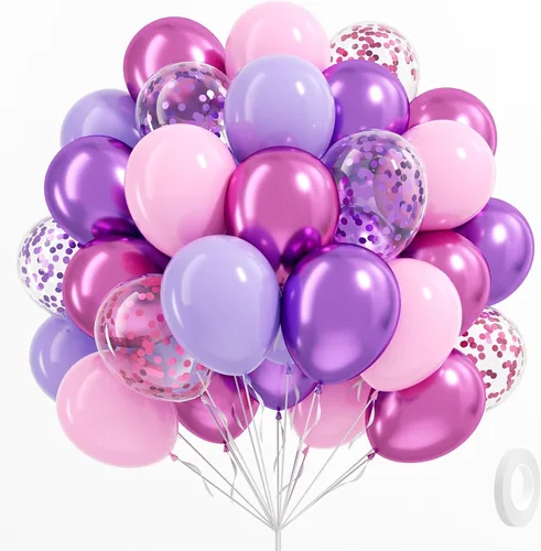 Vista 22 de 60 globos azul real y naranja con globos naranja y azul de 12 pulgadas Azul Naranja