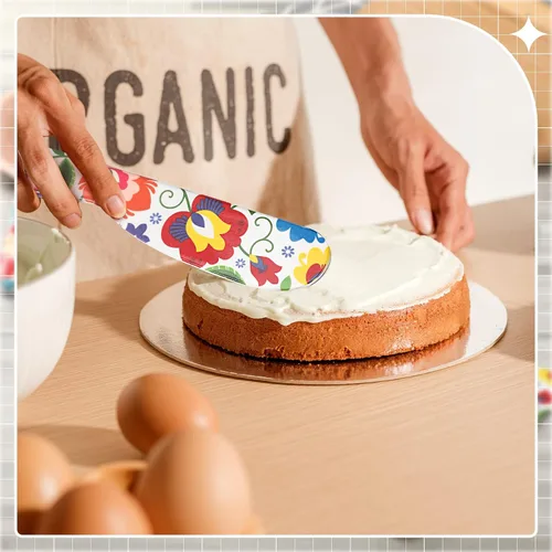 Vista 6 de Eaasty 6 Piezas Esparcidor de Mantequilla Esparcidor de Queso de 6 Pulgadas Cuchillo de Mantequilla de Plástico Colorido Regalos de Cocina