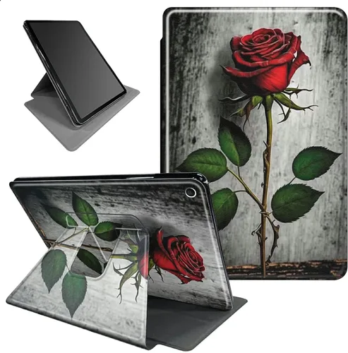 Vista 76 de Funda para iPad mini 6 para iPad mini 6ª generación 8.3 pulgadas 2021 360 grados giratorio soporte ligero protector inteligente cubierta
