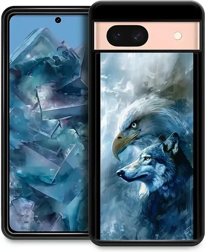 Vista 319 de Compatible con Google Pixel 4A 5G Mobile Case Creative Acrylic Panel trasero Silicona Protección Grip especialmente diseñado para Google Pixel 4A 5G