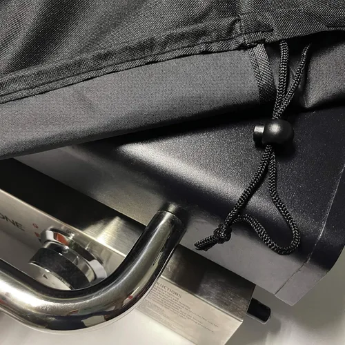 Vista 6 de Bolsa de transporte de 17 pulgadas y cubierta para parrilla Blackstone de 17 pulgadas con capucha, cubierta de poliéster 600D resistente, piezas