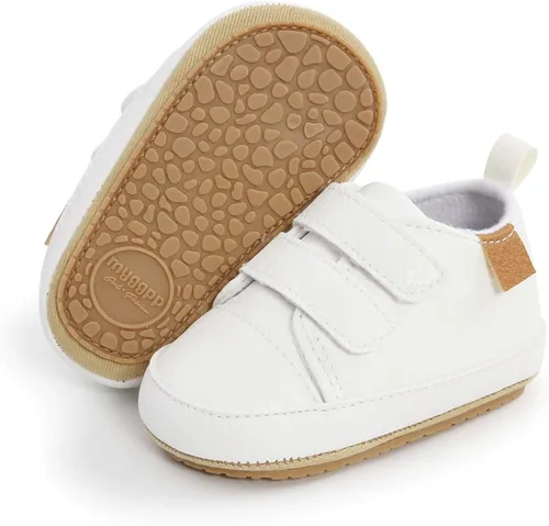 Vista 4 de Zapatos para bebé niño y niña, uniformes de boda, zapatos de vestir Oxford, zapatos de suela antideslizante, mocasines planos para niños pequeños