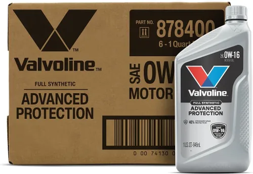 Vista 206 de Valvoline SynPower Full aceite sintético para motor, 1 Cuarto de galón, Ambar
