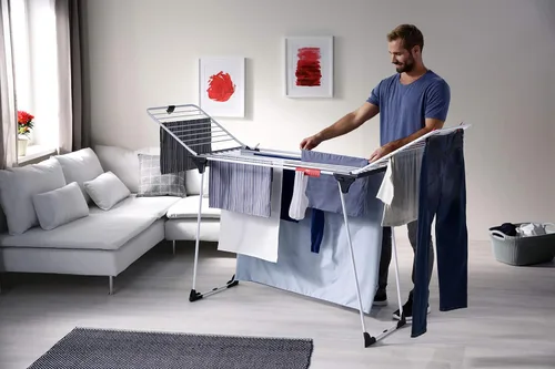 Vista 2 de Vileda Ropa Airer Aluminio/Acero Blanco Talla única