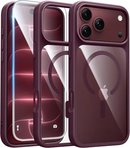 Vista 150 de FNTCASE Funda plegable para Motorola Razr con protección de bisagra A-B Transparente