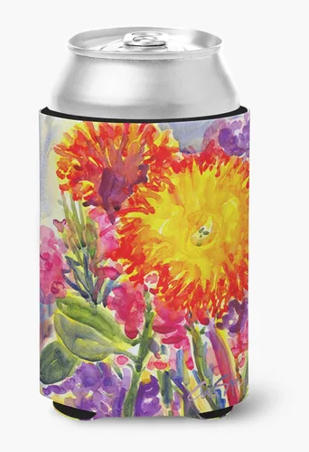 Vista 12 de Caroline's Treasures 6015LITERK Flower – Bird of Paradise Botella de vino Hugger Botella Enfriador de Frigorífico Hugger Funda Abrazadora Lavable a