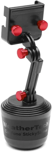 Vista 14 de WeatherTech CupFone Two View con extensión – Soporte de portavasos ajustable y universal para teléfono celular, accesorio para automóvil y camión