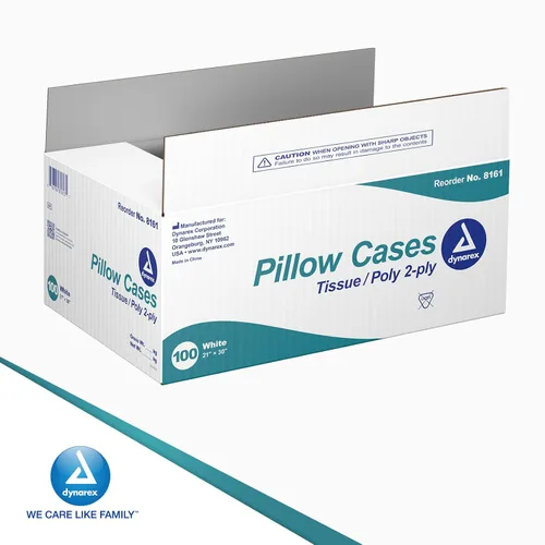 Vista 7 de Dynarex Fundas de almohada blancas T/P, 21 x 30 pulgadas, 100