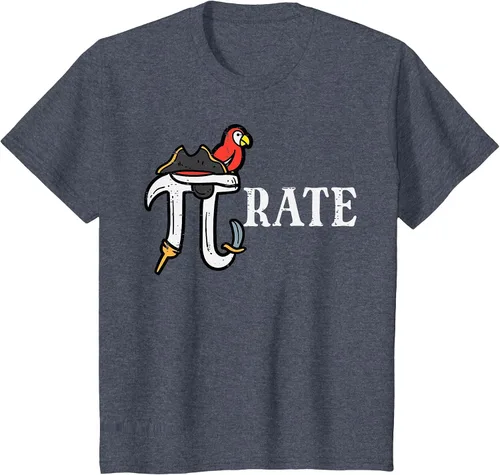 Vista 74 de Pirate Pi Funny Math Pie Halloween Disfraz Maestro Hombres Mujeres Camiseta Asphalt Grey