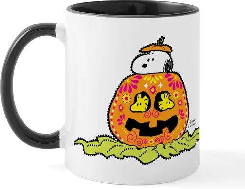 Vista 58 de CafePress Sincere Pumpkin Patch Mug Taza de café de cerámica de 11 oz (11.0 fl oz)