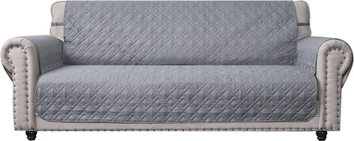 Vista 21 de Ameritex - Funda impermeable de sofá, 100 % antideslizante, acolchada, protector de muebles para perros, niños y mascotas; funda de sofá, lavable a