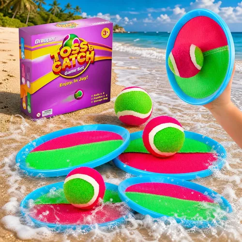 Vista 7 de Juguetes para Niños Pequeños Juego de Pelota de Lanzar y Atrapar Relleno de Media Navideña para Niños Pequeños, Juguetes para Niños y Niñas de 3 4 5