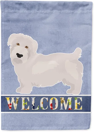 Vista 18 de Caroline's Treasures CK3645GF Bandera de bienvenida de bulldog inglés para jardín, bandera decorativa para patio exterior, obras de arte de patio
