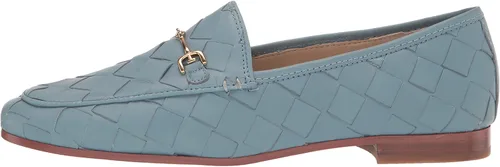 Vista 8 de Sam Edelman Loraine - Mocasines para mujer, Aspen Sky Woven, 8.5, Aspen Sky Woven