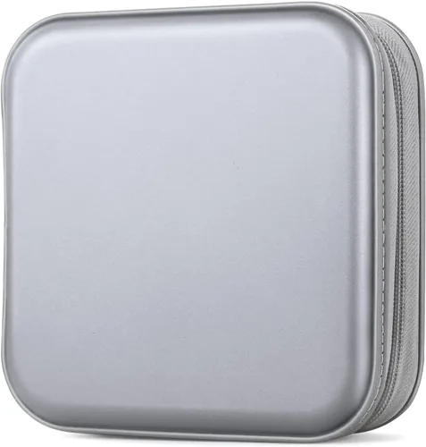 Vista 11 de Estuche para CD/DVD, 48 Capacidad, Negro, Plástico, Portátil, Ligero