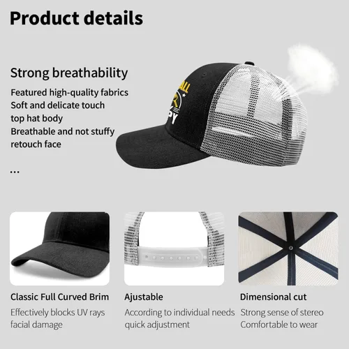 Vista 7 de Hat Pickleball is My Therapy Dad Hat, Graphic Baseball Caps for Women