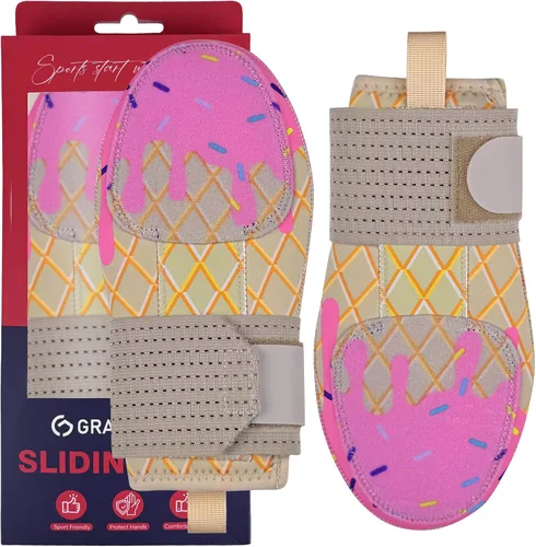 Vista 10 de Gracfulcub Guante deslizante de béisbol, guante deslizante de béisbol y softbol, diseño ergonómico que protege los dedos (gesto de bandera)