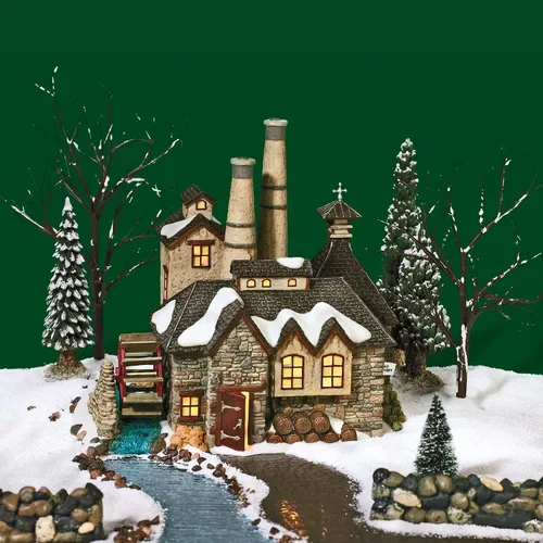 Vista 2 de Department 56 Dickens' Village Destilería de Ginebra de Londres