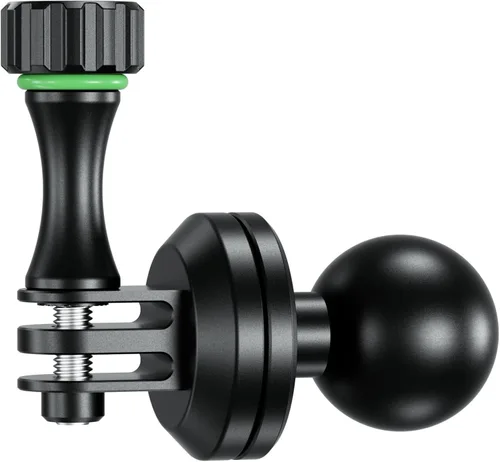 Vista 9 de BRCOVAN - Adaptador de montaje en trípode para cámara de bola de 1 pulgada Compatible with RAM Mounts B Size 1 Inch Ball Double Socket Arm, for