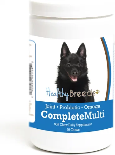 Vista 358 de Healthy Breeds Affenpinscher todo en uno multivitamínico suave masticable 60