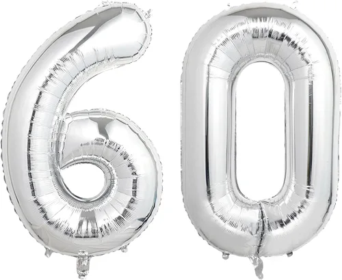 Vista 173 de Globos gigantes de números negros de 40 pulgadas, globos de aluminio de Mylar con helio para cumpleaños, globo número 0 para decoración de fiestas