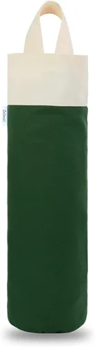 Vista 15 de Soporte para bolsas de plástico, soporte de pared para almacenamiento de bolsas de plástico, organizador de bolsas de basura de algodón, dispensador