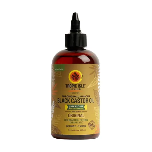 Vista 9 de Tropic Isle Living Aceite de Ricino Negro Jamaiquino 8oz - Para el Crecimiento del Cabello, Acondicionamiento de la Piel, Cejas y Pestañas, Cuidado