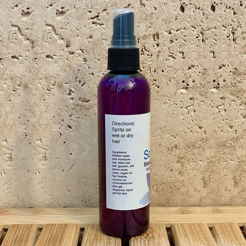 Vista 2 de Diva Stuff Soft Waves Beachy Scrunch Spray, Texturizador hidratante para el cabello, vainilla de coco