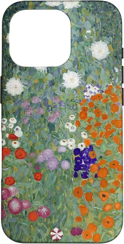 Vista 20 de Flower Garden Painting Klimt Art History Funda para iPhone 17