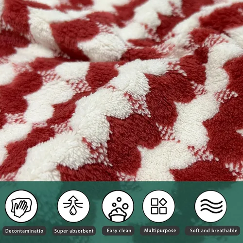 Vista 2 de Paquete de 10 paños de microfibra con forma de corazón para lavar la cara, toallas de limpieza altamente absorbentes, trapos de microfibra