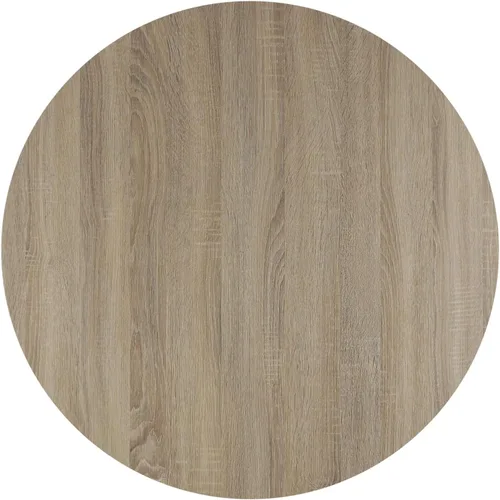 Vista 7 de FINECASA Mesa de centro redonda de madera, patas curvas, muebles, sofá de acento, mesa auxiliar para sala de estar, mesa redonda de madera, 36 x 18