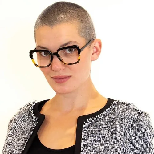 Vista 2 de A.J. Morgan The Curator-Optical Quality Readers - Gafas de lectura cuadradas para mujer