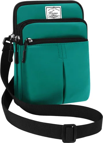 Vista 34 de Kamo Bolso Multifuncional para Teléfono de Un Solo Hombro, Bolso de Cintura para Teléfono, Bolso Diagonal Cruzado, Estuche para Teléfono Inteligente
