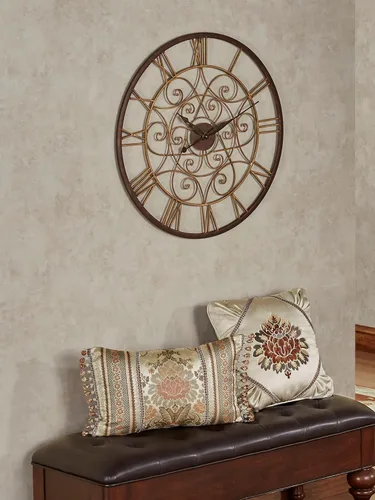 Vista 2 de Touch of Class Ralston - Reloj de pared, color dorado, talla única
