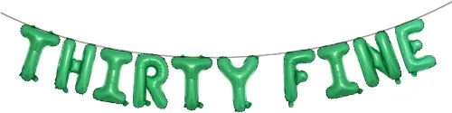 Vista 19 de Cartel de 30 globos finos para fiesta de cumpleaños de 30 años para hombres y mujeres, decoración de fiesta de cumpleaños de 30 años, decoración