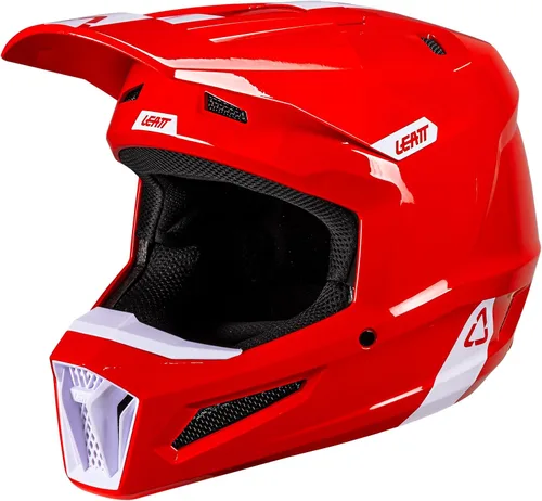 Vista 16 de Leatt Casco Moto 2.5 Valor de seguridad premium Azul V26