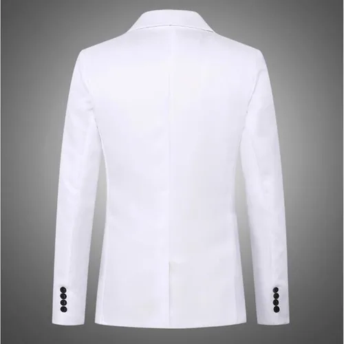 Vista 3 de Men's Wedding Shiny Sequins Blazer Floral Suit Jacket Stylish Men Tuxedo Party Dinner Prom One Button Jacket Tech Suit Men