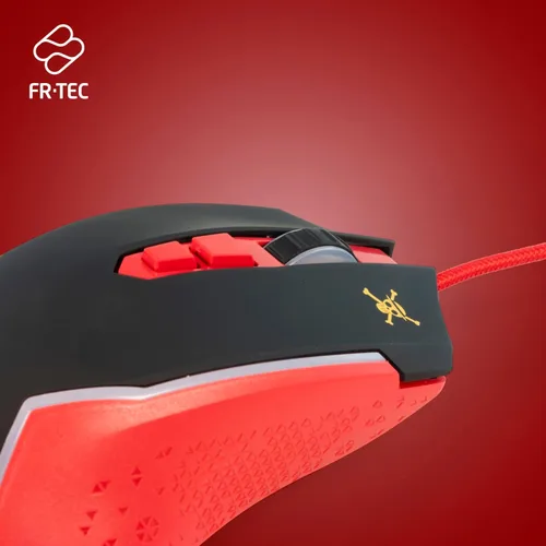 Vista 6 de FRTEC - Ratón para juegos con cable, Luffy de una pieza, compatible con PC, Mac, PS5, Xbox Series X/S (mouse de una pieza)