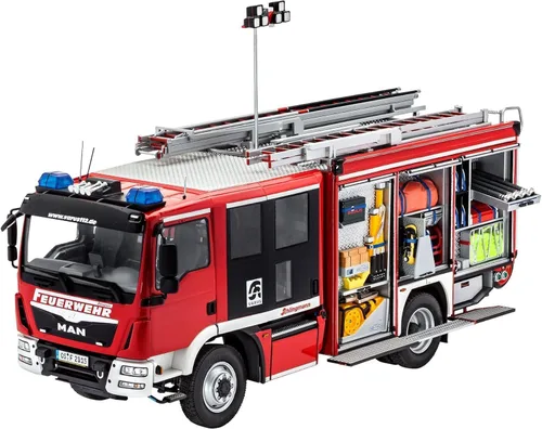 Vista 3 de Revell Alemania Schlingmann HLF 20 MAN TGM Euro 6 Modelo Kit