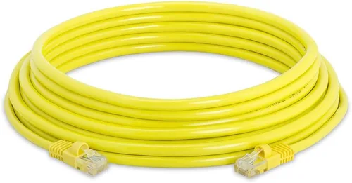 Vista 129 de Cmple - Cable Ethernet Cat5e de 1.5 pies, Cable Patch Ethernet UTP Cat 5e de 350 MHz, Cable LAN de red de 1 Gbps, conectores RJ45, compatible