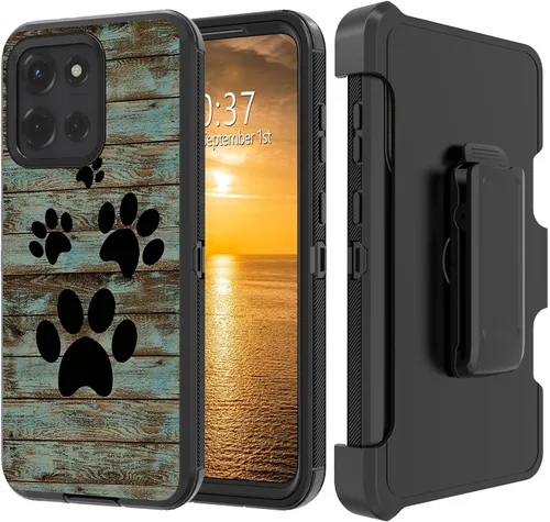 Vista 123 de Funda para Moto G Stylus 5G 2023 con funda de clip para cinturón y soporte, resistente de doble capa, resistente a prueba de golpes, para Motorola