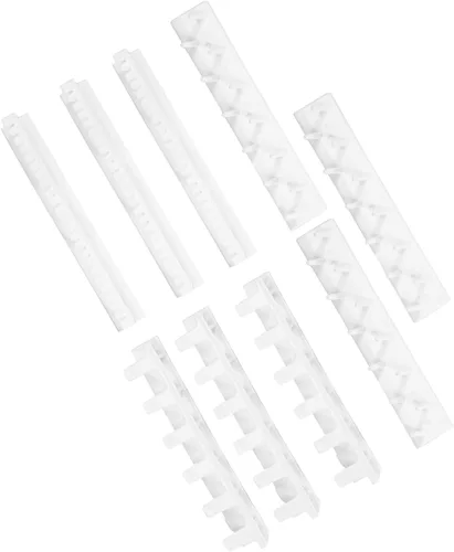 Vista 9 de Soporte organizador de joyas, collar y aretes, organizador de pulsera, caja de almacenamiento de belleza cosmética