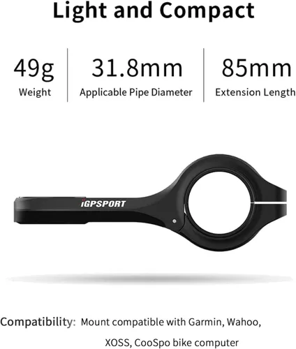 Vista 9 de iGPSPORT BSC300T Ordenador de bicicleta inalámbrico GPS, navegación GPS con pantalla táctil, mapas sin conexión, advertencia fuera de ruta
