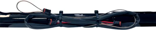 Vista 3 de Dominator Industries Manillar de 14 pulgadas BIG DADDY de 1 ½ pulgadas con cable compatible con Harley-Davidson Bagger Touring Electra Street Glide