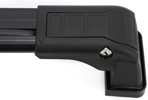 Vista 7 de KUAFU Barra transversal compatible con Mazda 5 2006-2017 Barras transversales con cerraduras antirrobo, riel de techo, bolsa de carga, Negro
